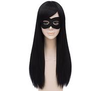 The Incredibles Elastigirl cosplay girl Helen Parr role play hair Violet Parr wig (not including eye mask) + Wig Cap