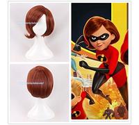The Incredibles Elastigirl Cosplay Girl Helen Parr Role Play Hair Women Super Mom Wig Costumes
