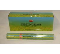 The India Connection Lemongrass incense - Hem brand - 1 pack of approximately 20 sticks