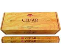 The Indian Connection Cedar Incense - Hem brand - 1 box of approximately 120 sticks