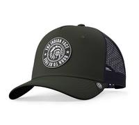 The Indian Face Born To Be Free Trucker Cap Green