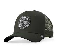 The Indian Face Born To Be Free Trucker Cap Green