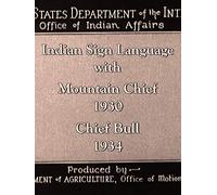 The Indian Sign Language -1934
