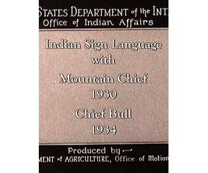 The Indian Sign Language -1934