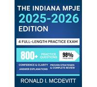 The Indiana MPJE 2025-2026 Edition: Your Complete Roadmap to Navigating Pharmacy Law, Featuring Targeted Review, Realistic Practice Questions, and Clear Legal Breakdowns.