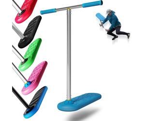 The Indo Trick Scooter Pro Trampoline Scooter - Age 12+, 750mm, Blue - Lightweight Frame for Stunt Scooter Tricks - Recreational Riding for Kids
