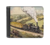 The Industrial Revolution Small Billfold Wallet Front Pocket Card Holder Slim Passport Purse for Men Women