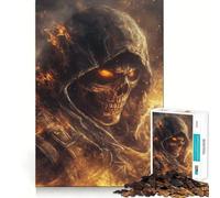 The Infernal Reaper’s Gaze 1000 Piece Jigsaws for Teenagers Puzzle Strong Logic Toy Relaxed Mind Clear Edge Bday Surprise (38x52cm)