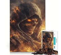 The Infernal Reaper’s Gaze Jigsaw Puzzles for Teenagers 1000 Pieces Logic Sense Toy Calm Fun Smooth Edge Birthday Gift (50x75cm)