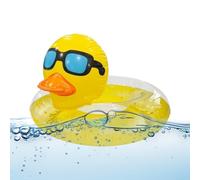The inflatable duck is a versatile and fun addition to any water-based