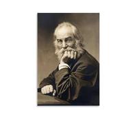 The Influential US Poet Walt Whitman Poster Decorative Painting Canvas Wall Posters And Art Picture Print Modern Family Bedroom Decor Posters 20x30inch(50x75cm)