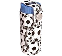 The Inhaler Tailor Cover for Turbohalers in Over 30 Designs - Vegan Leather Inhaler Case for Kids and Adults - Handmade in England (3D Footballs)