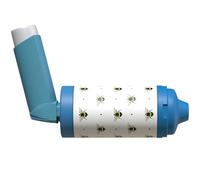 The Inhaler Tailor Spacer Cover in Over 30 Designs - Vegan Leather Spacer Case for Kids and Adults - Handmade in England (Bees, AeroChamber Plus Flow-Vu)
