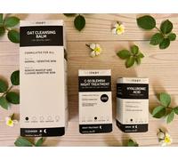 The INKEY List Hydration Set of 3 OAT BALM/Hyaluronic Acid/C-50 Night Treatment