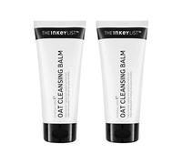 The INKEY List Oat Cleansing Balm 150ml (Pack of 2), Dissolves Makeup, Nourishing Skincare, Gentle Cleanser, Vegan Friendly, Suitable For All Skin Types