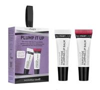 The INKEY List Lips Care Plump it up Tripeptide Plumping Lip Balm - Original 10ml + Tripeptide Plumping Lip Balm - Mulberry Tint 10ml