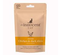 The Innocent Cat Chicken And Duck Slices With Catnip 70g