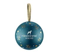 The Innocent Hound Christmas Bauble with Britsh venison and duck treats 50g
