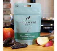 THE INNOCENT HOUND - VENISON SAUSAGE WITH CHOPPED APPLE - DOG TREAT (3X)