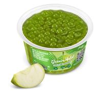 The Inspire Food Company Popping Boba Pearls for Bubble Tea 450gm Green A