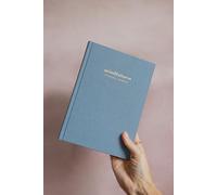 The Inspired Stories Mindfulness Everyday Journal - Personal growth undated diary/Morning thoughts, evening reflection, affirmations, gratitude, positive daily habits, self-care, wellbeing (Blue)