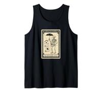 The Insurance Agent Tarot Card - Halloween Spooky Gothic Tank Top