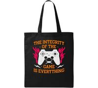 The Integrity Of The Game Is Everything Natural Ecological Cotton Tote Bag Black