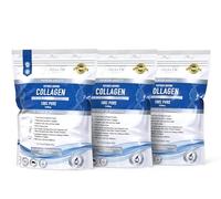 The Intelligent Health Collagen Powder, Hydrolysed Bovine Peptides, Unflavoured Protein Formula, Grass Fed, Collagen Supplement for Women & Men, 450g, Pack of 3