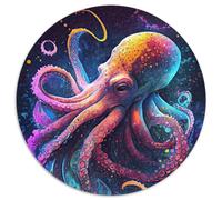 The Intelligent Octopus 1000 Pieces Puzzle Gifts Cardboard Jigsaw Perfect for Family Gatherings, Birthdays, Holidays (Size 67.5x67.5cm)