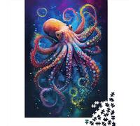 The Intelligent Octopus 2 Adult Jigsaw Puzzle, 1000 Pieces, 70x50cm/1000pcs, White Cardboard Construction, Screen-Free Leisure And Quiet Weekends