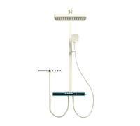 The Intelligent Shower System with LED Display Screen is Equipped with Bluetooth Speakers, 360 ° Surround Sound, and LED Display Screen