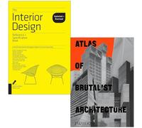 The Interior Design Reference & Specification Book By Chris Grimley, Mimi Love & [Hardcover] Atlas of Brutalist Architecture By Phaidon Editors 2 Books Collection Set