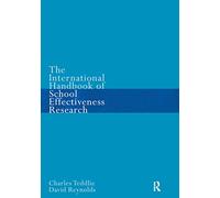 The International Handbook of School Effectiveness Research – Routledge