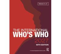 The International Who's Who 2027 Volume 2