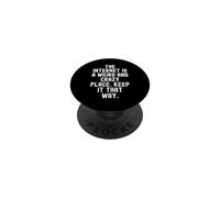 the internet is a weird and crazy place keep it that way PopSockets Adhesive PopGrip