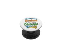 The internet is broken so I am outside today PopSockets Adhesive PopGrip