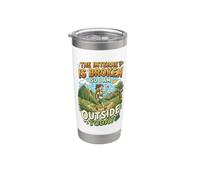 The Internet is Broken so I am Outside Today Stainless Steel Insulated Tumbler