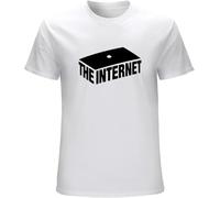 The Internet T-Shirt - Mens Boys IT Crowd British TV Series Geek Nerd Gift Idea White White