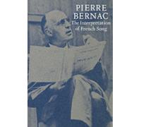 The Interpretation of French Song