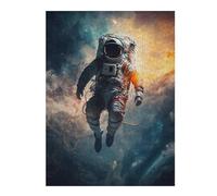 The Intrepid Explorer Wooden Jigsaw Puzzle for Adults, 500 PCS