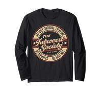 The Introvert Society Actively Avoiding Everyone Long Sleeve T-Shirt