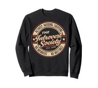 The Introvert Society Actively Avoiding Everyone Sweatshirt