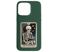 The Introvert Tarot Card Indoorsy Men Introvert Case for iPhone 15 Pro Max