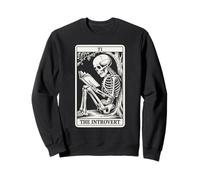 The Introvert Tarot Card Indoorsy Women Introvert Sweatshirt