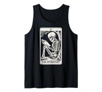 The Introvert Tarot Card Indoorsy Women Introvert Tank Top