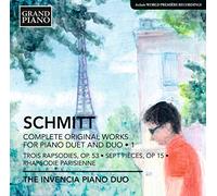 The Invencia Piano Duo – Schmitt: Piano Duet Duo Works Vol. 1 – NAXOS