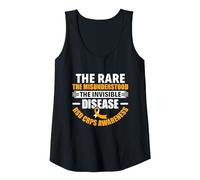 The Invisible Disease RSD CRPS Warrior RSD CRPS Awareness Tank Top, Women, Black, XX-Large