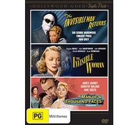 The Invisible Man Returns / The Invisible Woman / Man of a Thousand Faces Triple Pack (3 Discs) (PAL) (REGION 4) {IMPORT}
