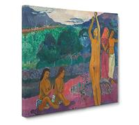 The Invocation by Paul gauguin Canvas Print | Gallery Wrapped 30mm Frame Wall Art | 14x14 inches | Ready to Hang | Impressionist Picture | Living Room Bedroom Lounge Office