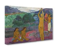 The Invocation By Paul Gauguin Canvas Print | Gallery Wrapped 30mm Frame Wall Art | 24x16 inches | Ready to Hang | Impressionist Picture | Living Room Bedroom Lounge Office